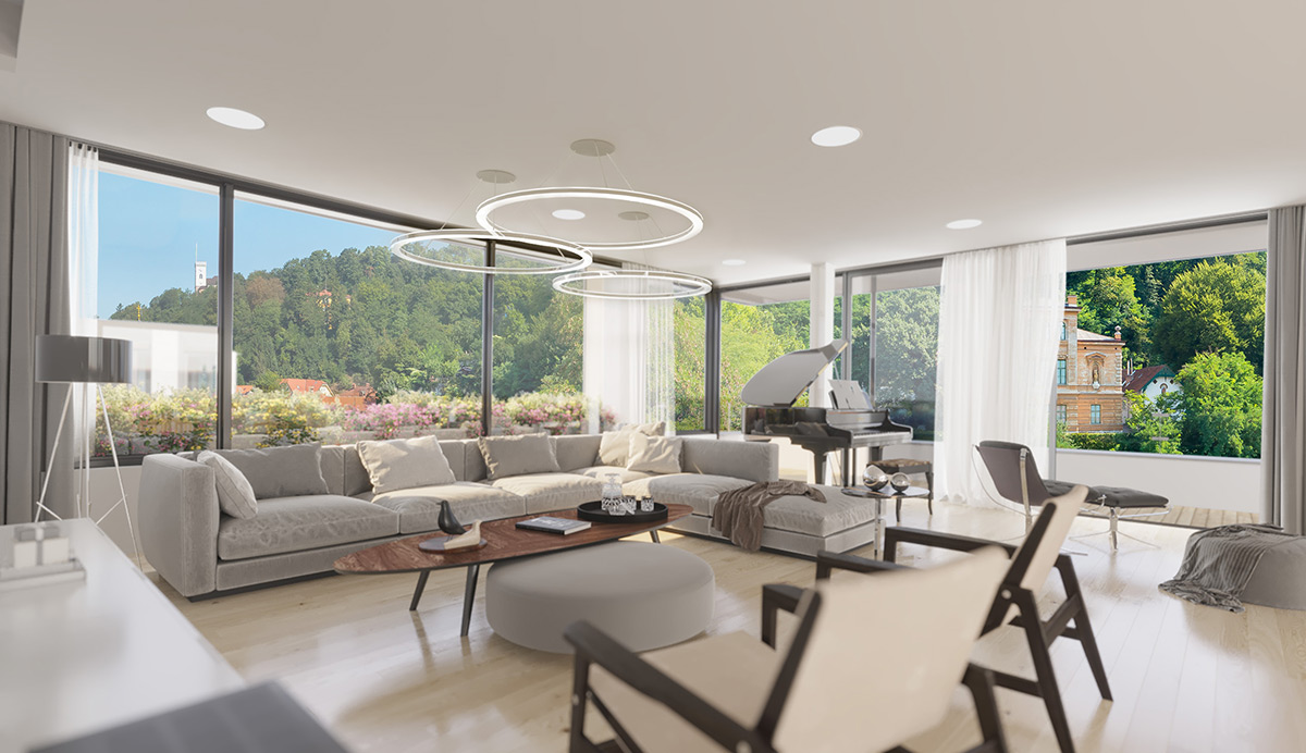 New residence in the heart of Ljubljana